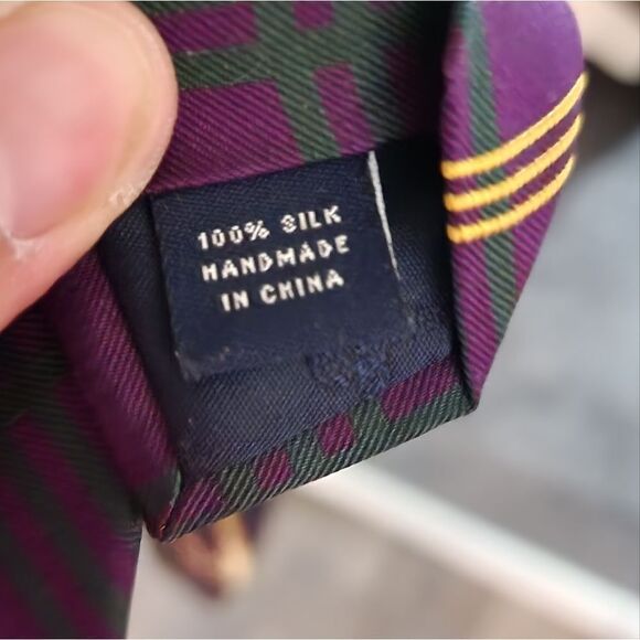 Men's American Living tie, 100% silk - Picture 3 of 3